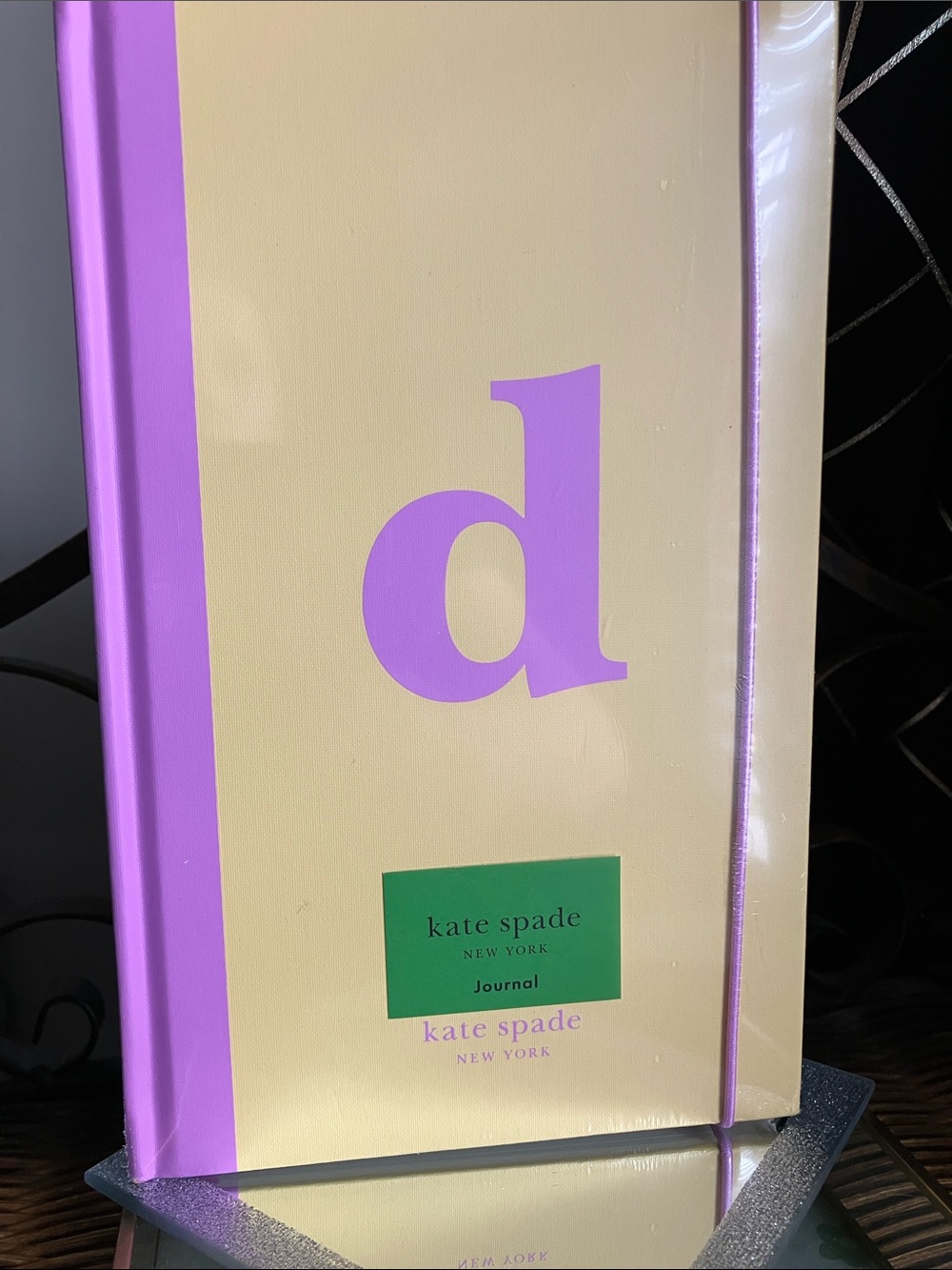 kate spade Yellow & Purple Journal with Silver Pendant Necklace or bracelet FREE